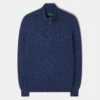 Sutherland Lambswool 1/4 Zip Jumper In Rhapsody - Regular Fit