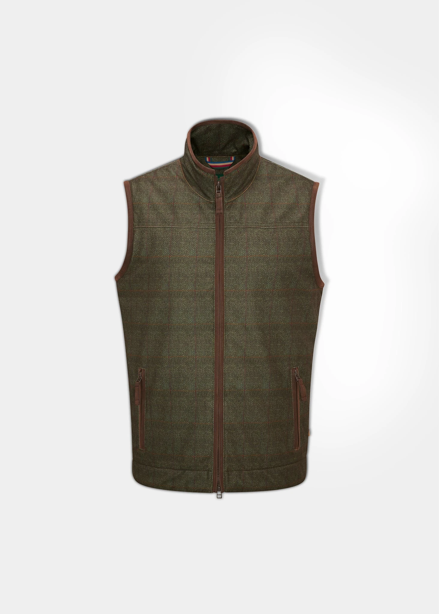 Didsmere Men's Technical Tweed Gilet In Elon - Regular Fit 1 Didsmere Men's Technical Tweed Gilet In Elon - Regular Fit