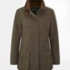 Surrey Ladies Tweed Coat In Seabrook - Regular Fit