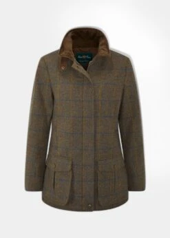 Surrey Ladies Tweed Coat In Seabrook - Regular Fit