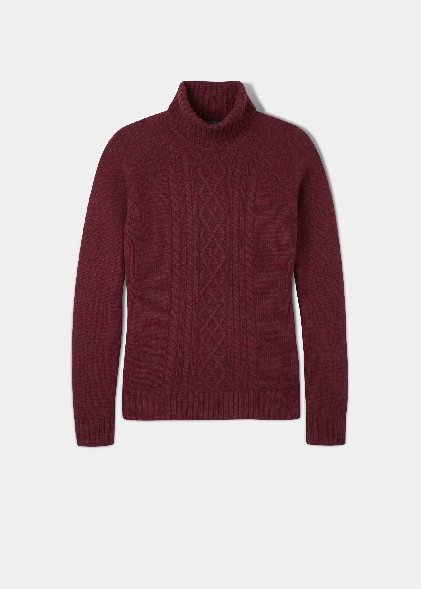 Brightmere Ladies Roll Neck Jumper In Bordeaux 1 Brightmere Ladies Roll Neck Jumper In Bordeaux