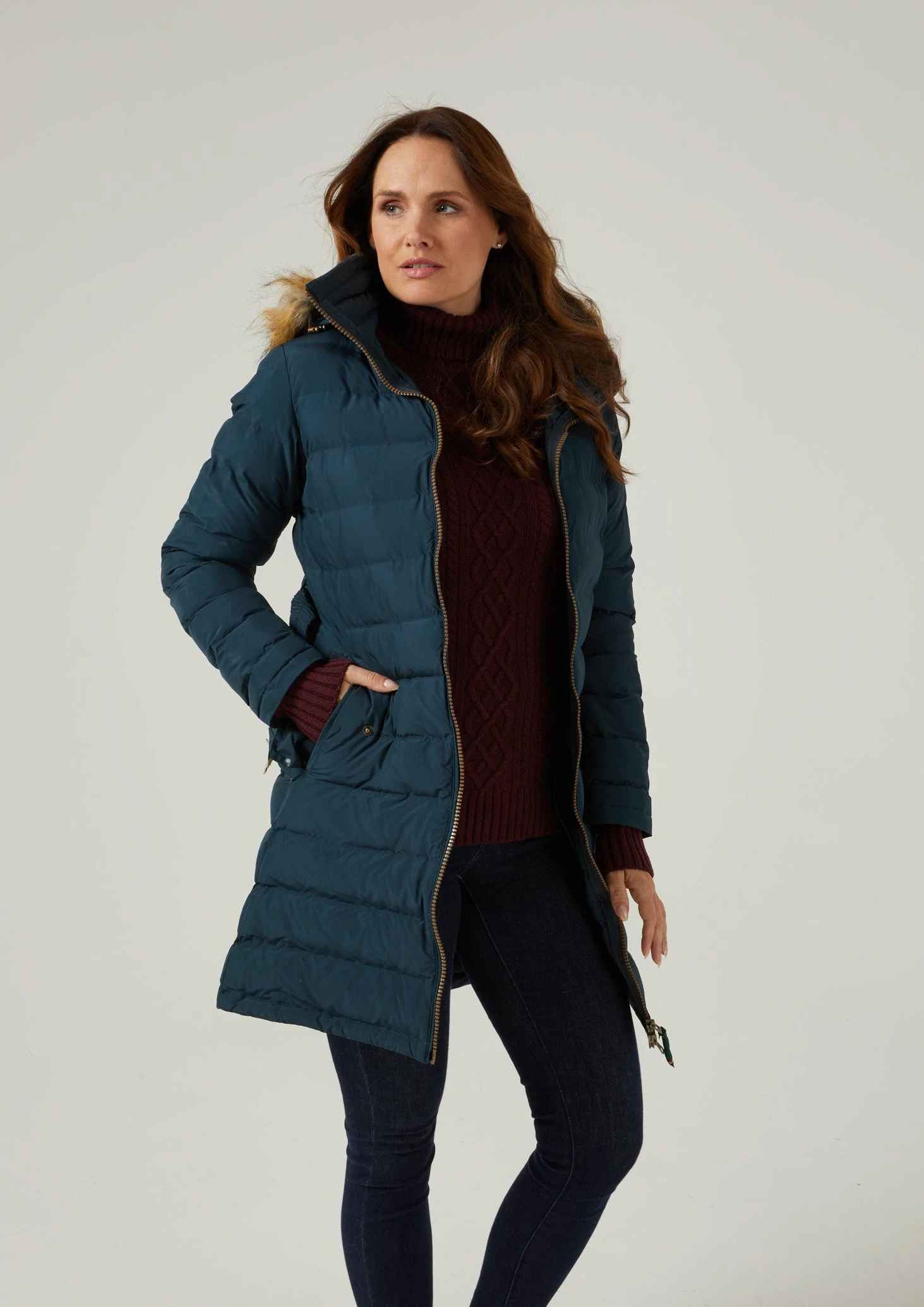 Calsall Ladies Navy Jacket - Regular Fit 2 Calsall Ladies Navy Jacket - Regular Fit - Image 2