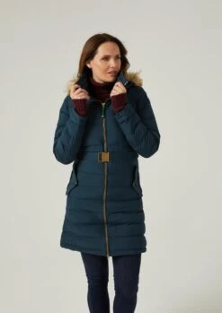 Calsall Ladies Navy Jacket - Regular Fit 6 Calsall Ladies Navy Jacket - Regular Fit -AlanPaine Shop Calsall Ladies Coat Navy 3
