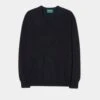 Haddington Cashmere Jumper In Dark Navy - Regular Fit