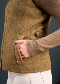 Combrook Ladies Tweed Gilet In Grove - Regular Fit 14 Combrook Ladies Tweed Gilet In Grove - Regular Fit -AlanPaine Shop Combrook Ladies Tweed Gilet Grove 3