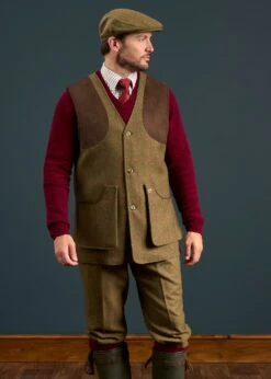 Combrook Men's Tweed Shooting Waistcoat In Sage - Shooting Fit 9 Combrook Men's Tweed Shooting Waistcoat In Sage - Shooting Fit -AlanPaine Shop Combrook Men s Tweed Shooting Waistcoat Reed 4 658a4083 161a 4802 8c18 1baf7a37e649