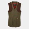Combrook Men's Tweed Shooting Waistcoat In Reed - Shooting Fit