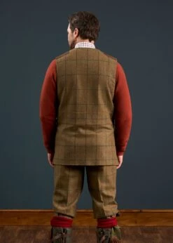 Combrook Men's Tweed Shooting Waistcoat In Thyme - Shooting Fit 7 Combrook Men's Tweed Shooting Waistcoat In Thyme - Shooting Fit -AlanPaine Shop Combrook Mens Tweed Shooting Waistcoat Thyme 3