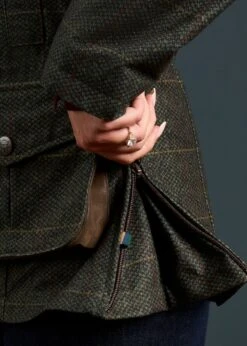 Didsmere Ladies Technical Tweed Coat In Myrtle - Regular Fit 10 Didsmere Ladies Technical Tweed Coat In Myrtle - Regular Fit -AlanPaine Shop Didmere Ladies Technical Tweed Coat Myrtle 4