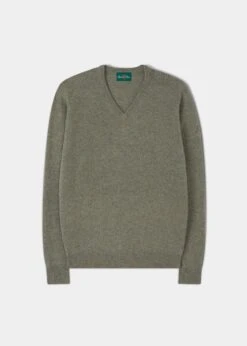 Kilsyth Men's Lambswool Jumper In Orchard - Regular Fit
