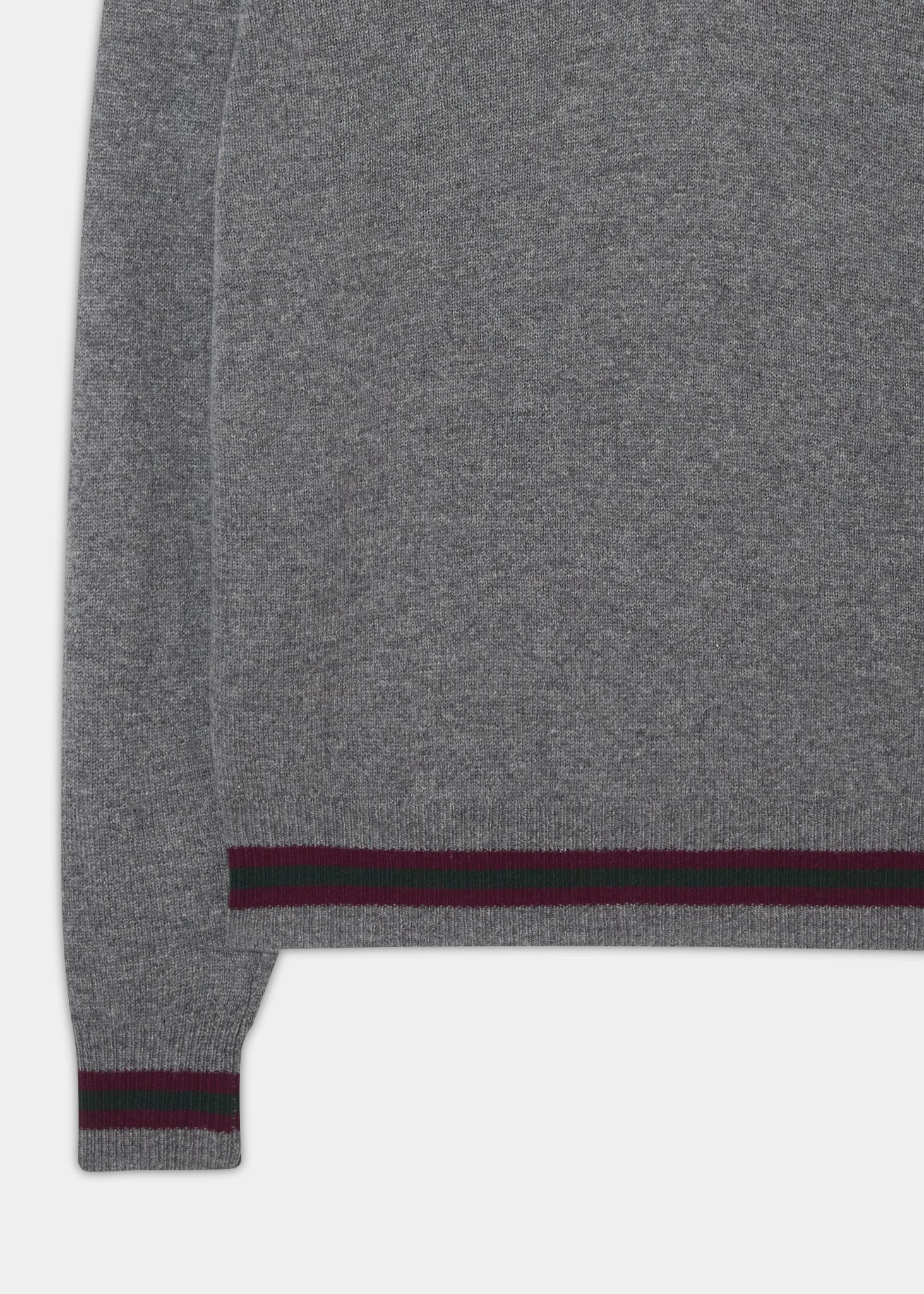 Limited Edition Commemorative Lambswool Sweater In Grey Mix 4 Limited Edition Commemorative Lambswool Sweater In Grey Mix - Image 4