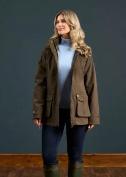 AlanPaine Shop -AlanPaine Shop Lockwood Ladies Jacket Olive 1