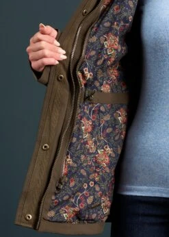 Lockwood Ladies Jacket In Olive 12 Lockwood Ladies Jacket In Olive -AlanPaine Shop Lockwood Ladies Jacket Olive 5