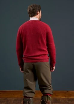 Lockwood Men's Breeks In Olive -AlanPaine Shop Lockwood Mens Shooting Breeks Olive 2