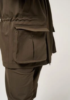 Lockwood Men's Shooting Coat In Olive - Shooting Fit -AlanPaine Shop Lockwood Waterproof Shooting Coat Olive 4 fotor 20240710131636