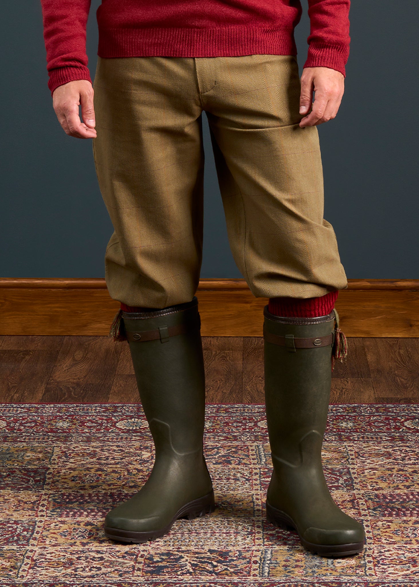 AlanPaine Shop -AlanPaine Shop Mens Axford Shooting Breeks Aspen 3 1