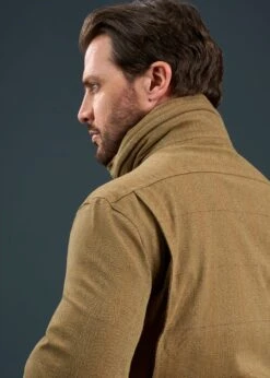 Axford Men's Waterproof Lightweight Field Coat In Aspen - Shooting Fit -AlanPaine Shop Mens Axford Waterproof Field Coat Aspen 3