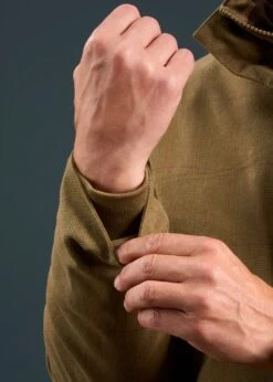 Axford Men's Waterproof Lightweight Field Coat In Aspen - Shooting Fit -AlanPaine Shop Mens Axford Waterproof Field Coat Aspen 5