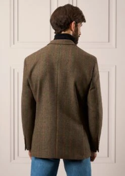 Surrey Tweed Lined Blazer In Hemlock - Regular Fit 10 Surrey Tweed Lined Blazer In Hemlock - Regular Fit -AlanPaine Shop Mens Tweed Blazer Surrey Hemlock 6