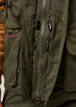 Milwood Men's Olive Waterproof Shooting Waistcoat 11 Milwood Men's Olive Waterproof Shooting Waistcoat -AlanPaine Shop Milwood Mens Waterproof Shooting Waiscoat Olive 4