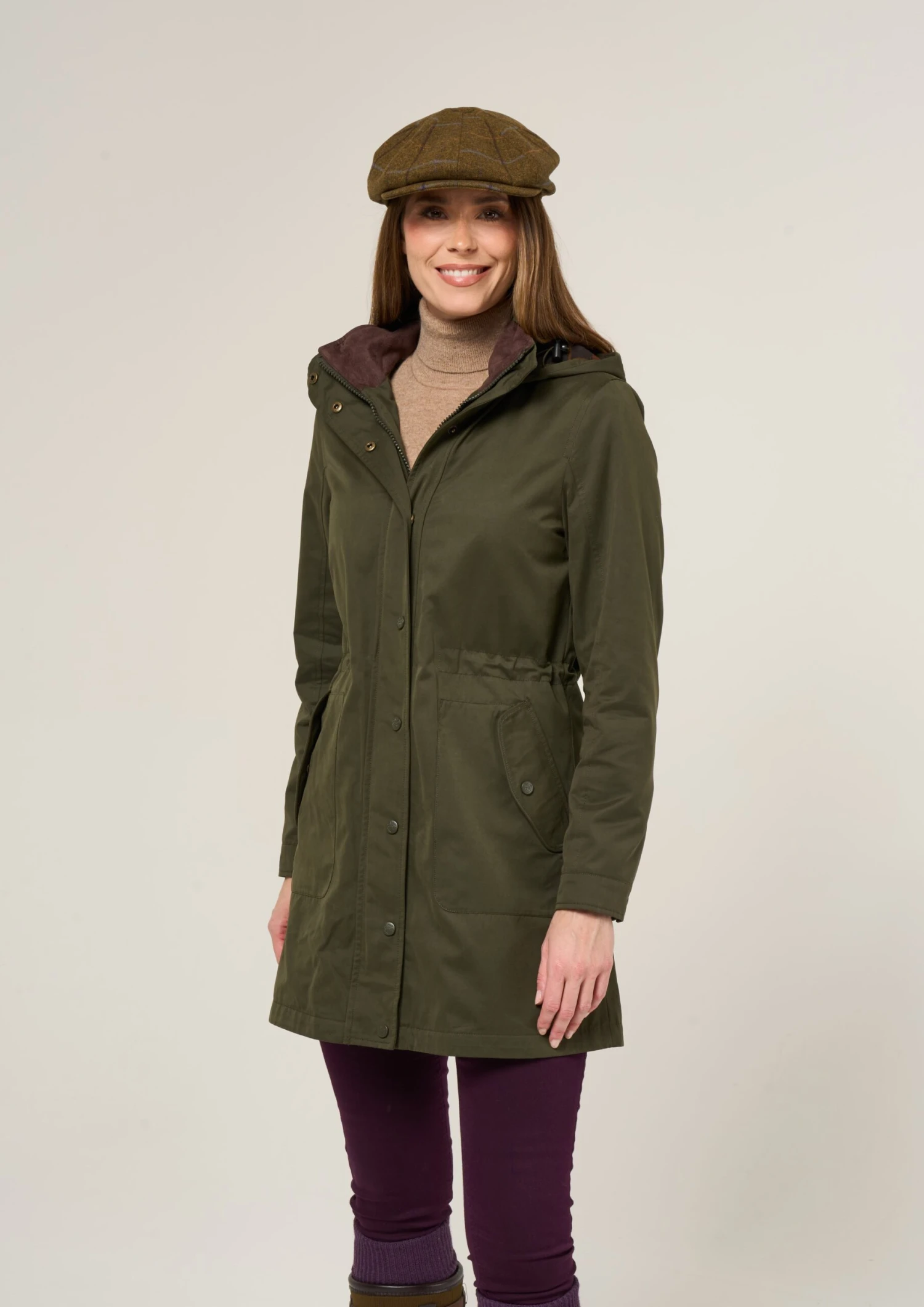 Milwood Women's Olive Jacket - Regular Fit 5 Milwood Women's Olive Jacket - Regular Fit - Image 5