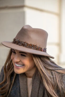 Richmond Ladies Fedora In Mink -AlanPaine Shop NFP 3998