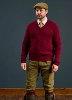 Rutland Men's Tweed Flat Cap In Lichen -AlanPaine Shop Rutland Mens Tweed Flat Cap Lichen 2 103a8333 9051 413b a1b3 793b905228aa