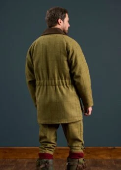 Rutland Men's Tweed Waterproof Shooting Coat In Lichen - Regular Fit 16 Rutland Men's Tweed Waterproof Shooting Coat In Lichen - Regular Fit -AlanPaine Shop Rutland Mens Tweed Waterproof Shooting Coat Lichen 4