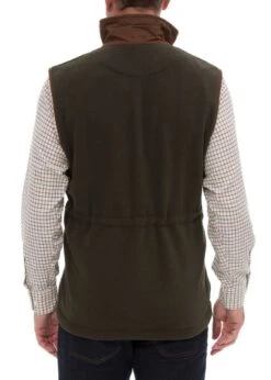 Aylsham Men's Fleece Gilet In Green - Regular Fit 7 Aylsham Men's Fleece Gilet In Green - Regular Fit -AlanPaine Shop alan paine aylsham men s waistcoat in green 3 8