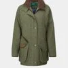 Combrook Ladies Tweed Shooting Coat In Heath - Shooting Fit