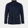 Felwell Men's Quilted Jacket In Dark Navy - Regular Fit