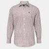 Ilkley Men's Red Check Shirt - Shooting Fit