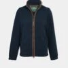 Aylsham Ladies Fleece Jacket In Dark Navy - Regular Fit