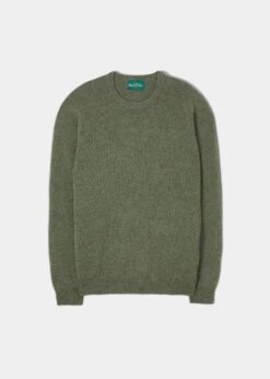Lenzie Men's Lambswool Jumper In Landscape - Regular Fit