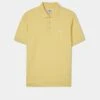 Fritton Pique Polo Shirt In Lemon