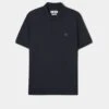 Fritton Pique Polo Shirt In Navy