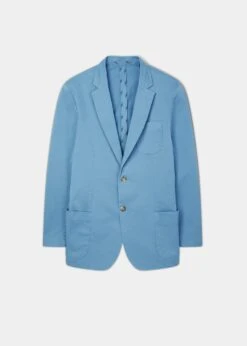 Heymouth Men's Cotton Blazer In Airforce