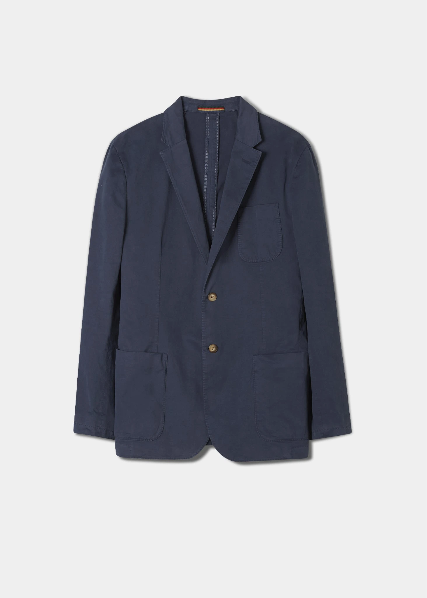 Heymouth Men's Cotton Blazer In Navy 1 Heymouth Men's Cotton Blazer In Navy