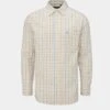 Ilkley Men's Blue And Gold Country Check Shirt - Shooting Fit