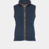 Aylsham Men's Fleece Gilet In Blue Steel - Regular Fit