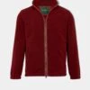 Aylsham Men's Fleece Jacket In Bloodstone - Regular Fit