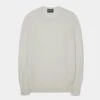Radstone Men's Merino Wool Jumper In Ecru - Regular Fit