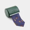 Ripon Silk Country Tie In Navy