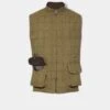 Rutland Men's Tweed Waistcoat In Lichen - Shooting Fit