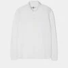 Storwood Long Sleeve Polo Shirt In White