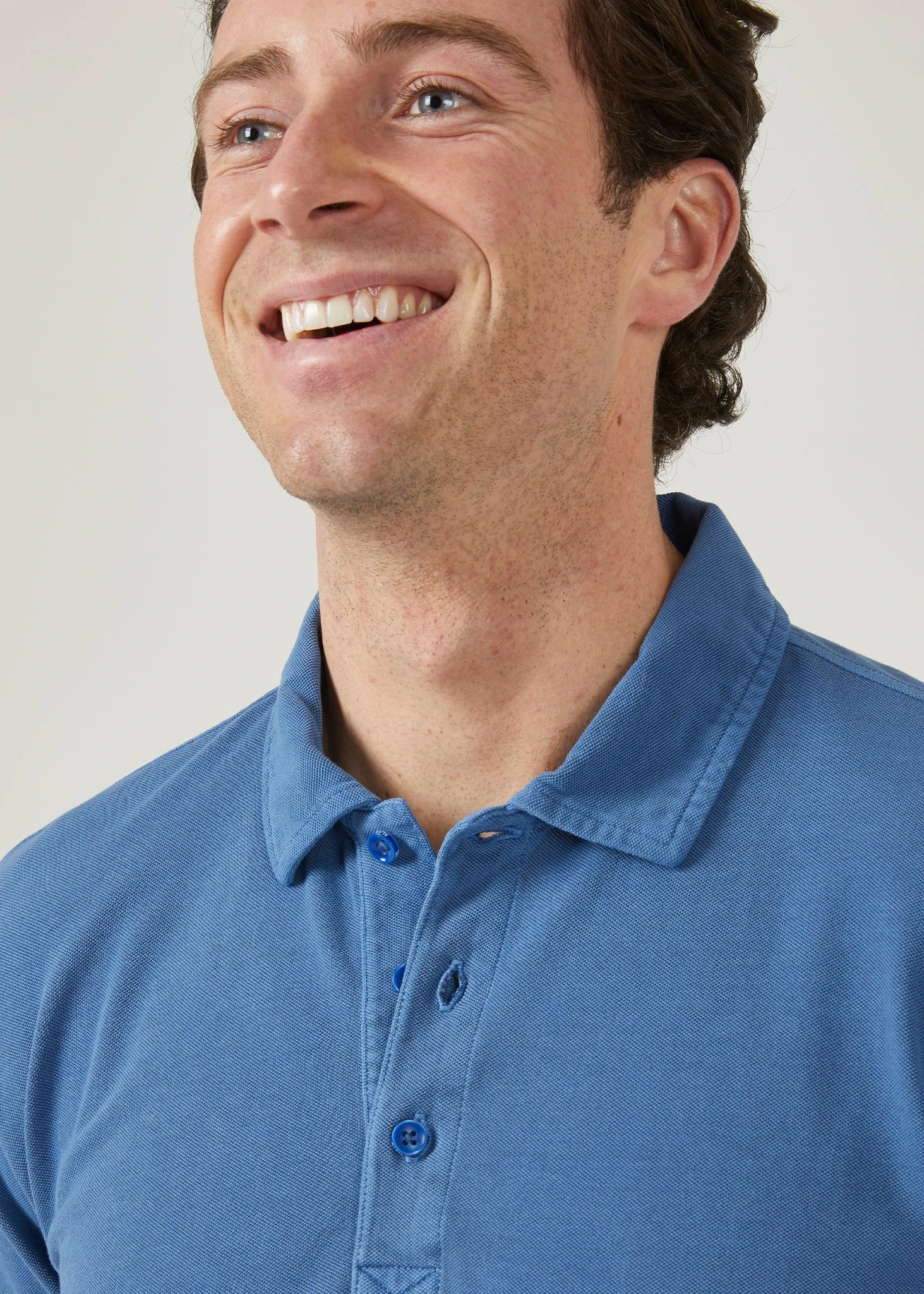 Weymouth Washed Effect Polo Shirt In Regatta 5 Weymouth Washed Effect Polo Shirt In Regatta - Image 5